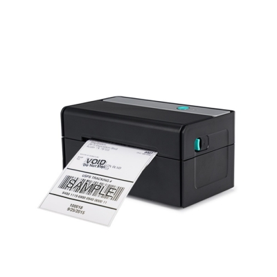 Pencetak kod bar label penghantaran haba resolusi tinggi 4 inci dengan 300 DPI